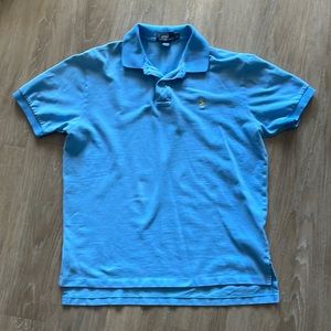 Ralph Lauren Men's Polo Shirt | Tailored Fit | Blue